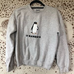 🐧Funny penguin crew neck sweatshirt🐧